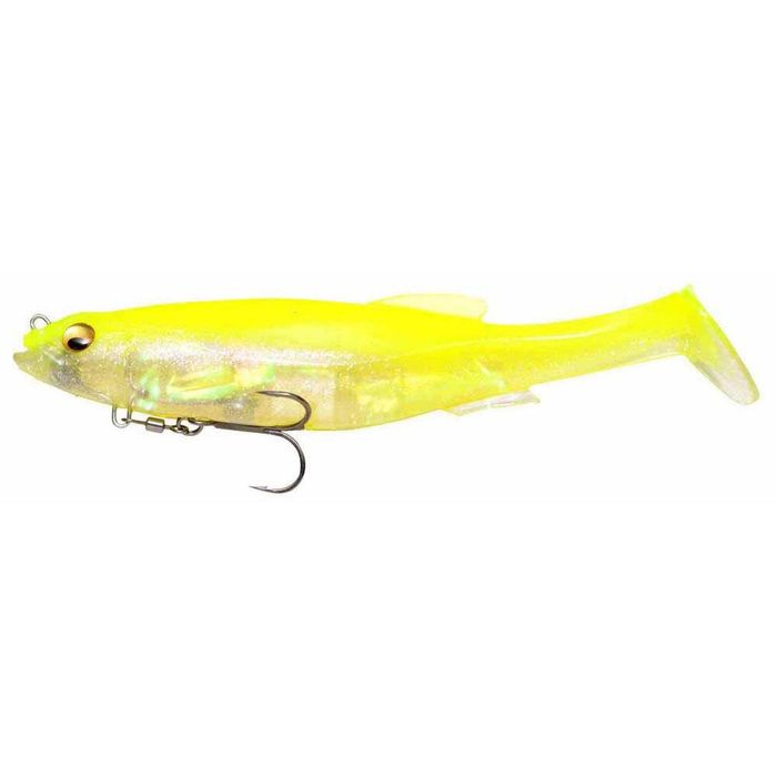 Megabass Magdraft 5" Soft Plastic Swimbait Fishing Lure Chart Back
