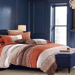 Luxor Double Cotton Windsor Love Design Quilt Cover Set