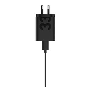 Motorola TurboPower Charger 33W USB-A to C 1m Cable - Black