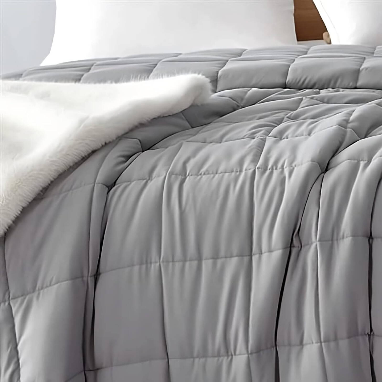 Solace Sleep Calming Weighted Blanket for Anti Anxiety and Autism SUPER KING 210x210CM 9.1KG Bunnings Australia