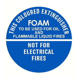 FirePro Foam Extinguisher Sign