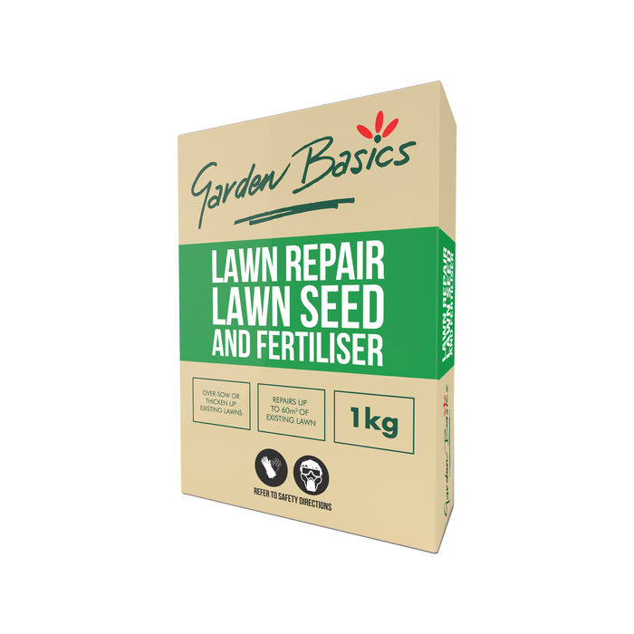 Garden Basics 1kg Lawn Repair Lawn Seed And Fertiliser