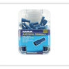 Narva 4mm / 6.3 x 0.8mm Blue Double Crimped Female Fully Insulated Blade Terminal - 100 Pack
