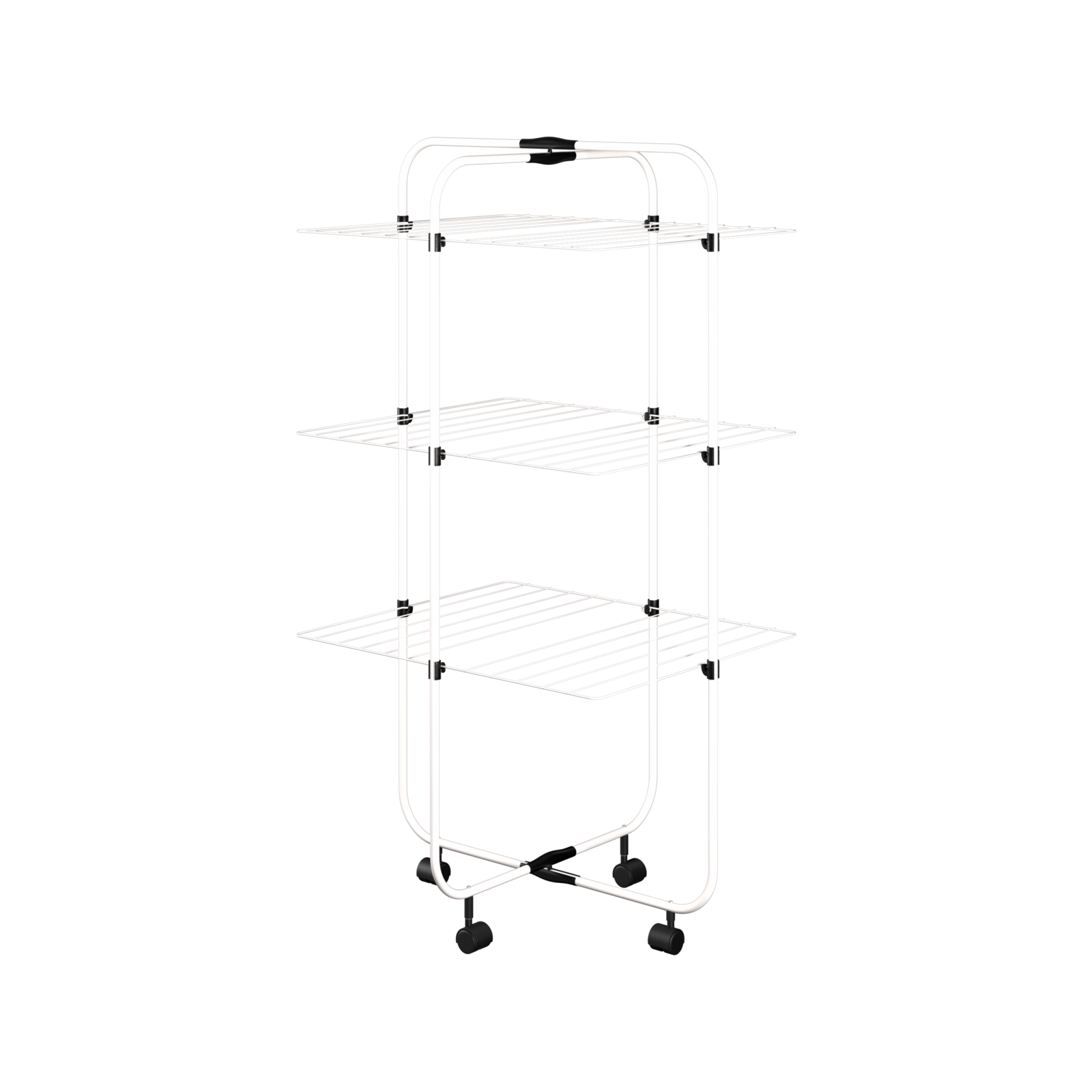 Practa White 3 Tier Clothes Airer Bunnings Australia