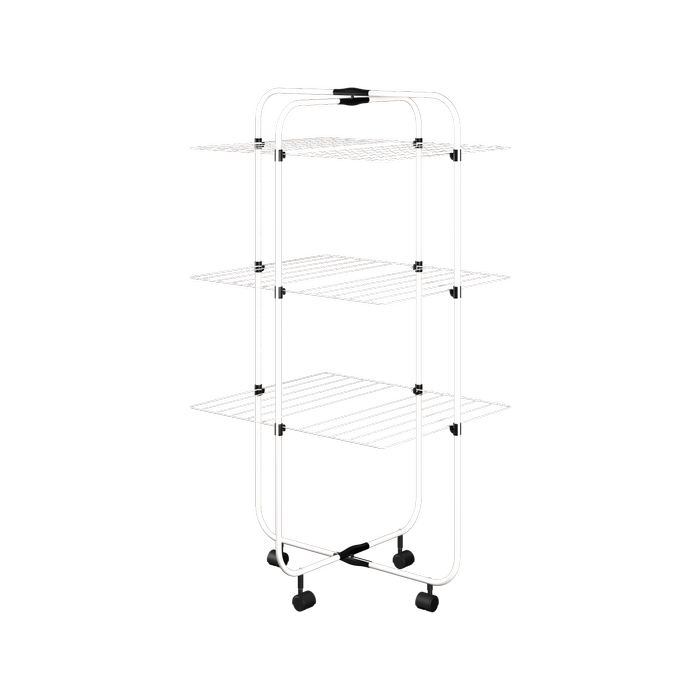 Practa White 3 Tier Clothes Airer