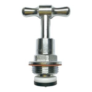 Kinetic 20mm Chrome Garden Tap Top Assembly