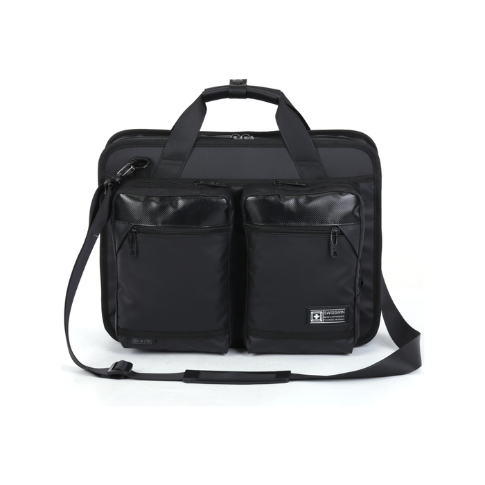 Swiss waterproof 15.6″ laptop School Travel Briefcase
