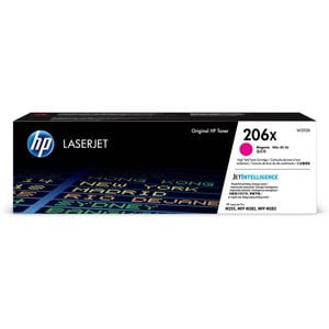 Hp 206x Original High Yield Laser Toner Cartridge - Magenta Pack - 2450 Pages