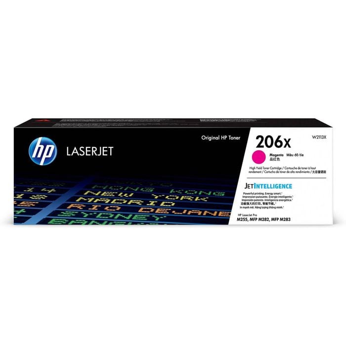 Hp 206x Original High Yield Laser Toner Cartridge - Magenta Pack - 2450 Pages