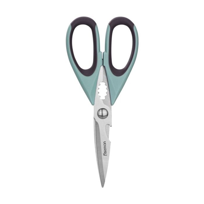 Fissman 2016 Stainless Steel Kitchen Scissors Green 22cm