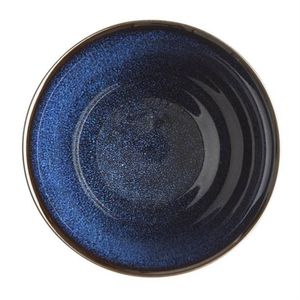 Olympia Footed Bowls Luna Midnight Blue Stoneware 115mm (pack Of 8) Commercial Tableware Dz774