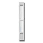La Luna Pet Care - Small - White - Folding Patio Pet Door Insert