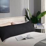 Fabric Fantastic 1000TC Premium Ultra Soft Body Pillowcase - Black