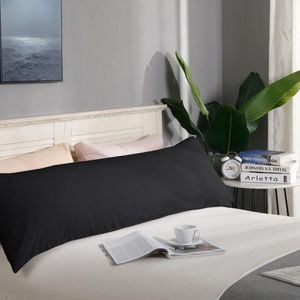 Fabric Fantastic 1000TC Premium Ultra Soft Body Pillowcase - Black