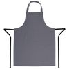 Whites Classic Chefs Clothing Polycotton Bib Apron Charcoal 710x960mm Chef Hospitality Kitchen Uniform