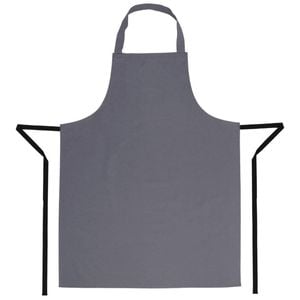 Whites Classic Chefs Clothing Polycotton Bib Apron Charcoal 710x960mm Chef Hospitality Kitchen Uniform