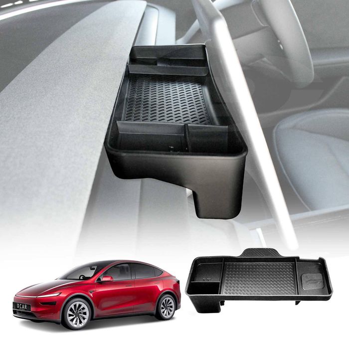 Centre Screen Dash Tray for Tesla Model Y Juniper 2025-Onwards Hidden Storage Organiser