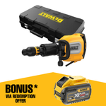 DeWALT 1700W 11KG Cordless Flexvolt SDS Max Demolition Hammer