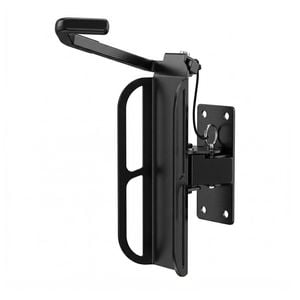 Monvelo Bike Wall Mount Swivel 4 Pack Garage Storage - Black