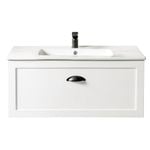 CIBO 900mm White Windsor Wall Hung Vanity