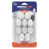 Permastik Small White Vogue Hook - 10 Pack