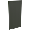 ProtectorAl 300-1000W X 1001-2000H Woodland Grey Aluminium Welded Louver Panel Vertical 5mm overlap