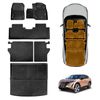 Floor Mats Boot Liner Set for Nissan Ariya 2023-Onwards  Car Trunk Cargo Kick Back Seat Cover