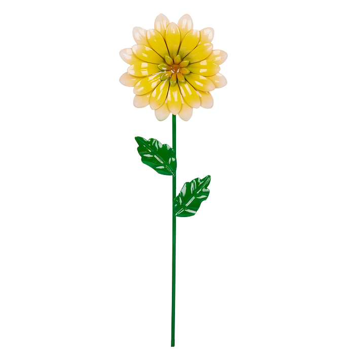 Northcote Pottery Yellow Sunflower Metal Stake