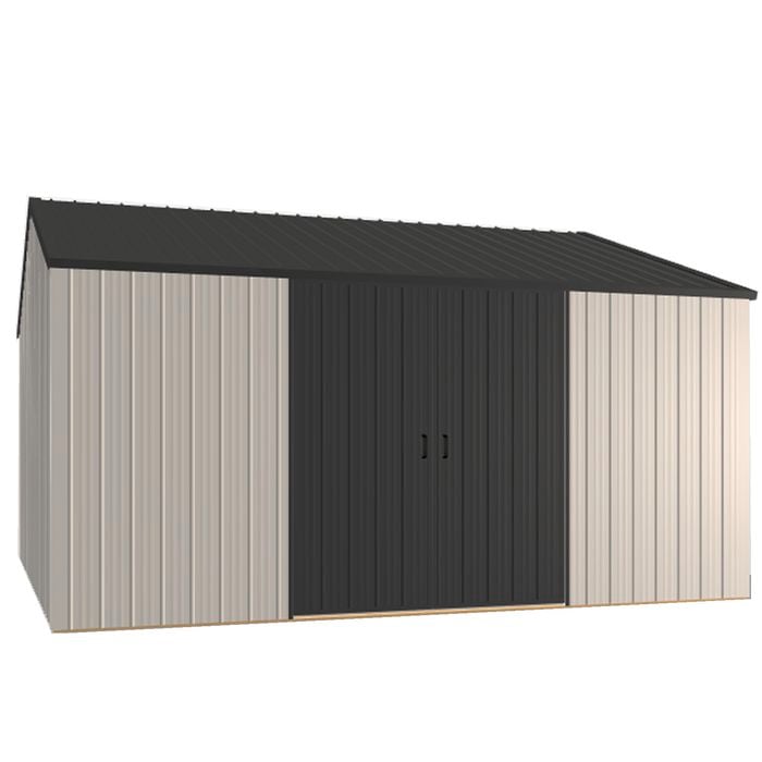 Duratuf Kiwi MK4C 4.210 x 4.210m Pre-Painted Steel Shed