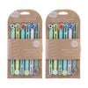 2x 6pc Melii Silicone Wrap Bands Sports Balls Design Set Multicolour