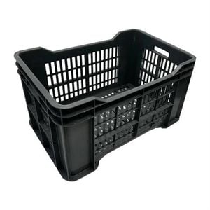 Vogue Storage Crate Perforated Plastic 542x360x290mm Commercial Kitchen Storage