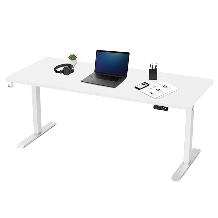 Lifespan Fitness Ergodesk Electric Standing Desk 180cm (white/white)