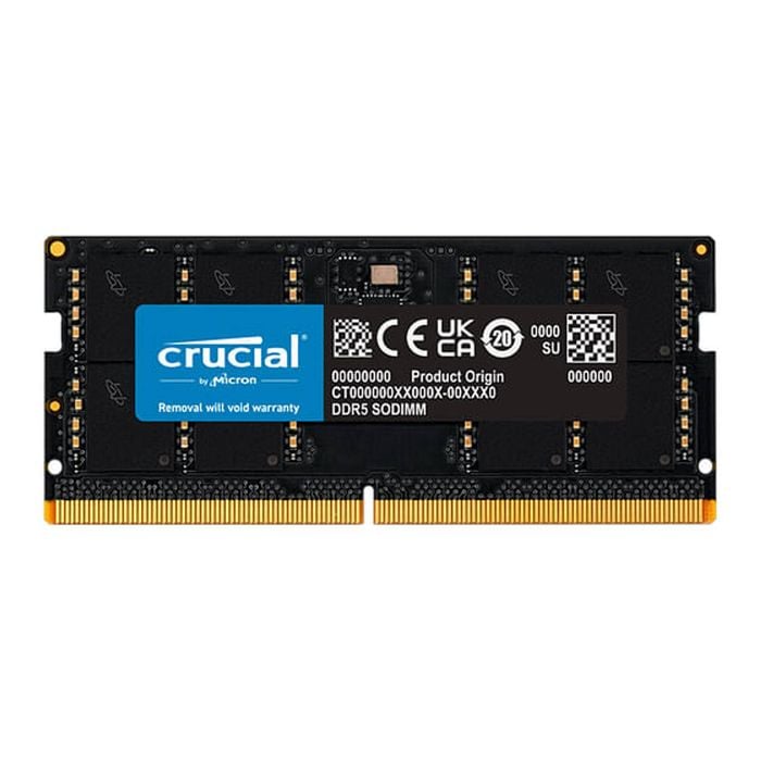 Crucial 64GB (1x64) DDR5-5600 SODIMM Memory [CT64G56C46S5]