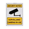 Sandleford 300 x 225mm Surveillance Cameras In Use Plastic Sign