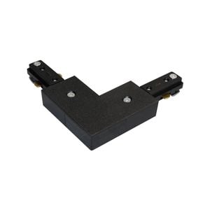 Mercator Single Track Circuit L shaped Joiner - Black Finish