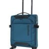 Reebok Pro Cabin Leather Film Soft Shell Suitcase Travel Lauggage 54cm Teal