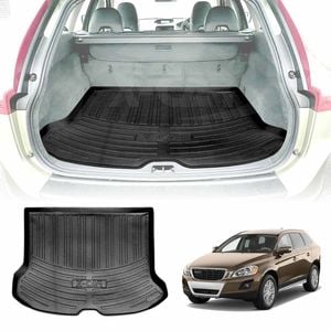 3D Moulded Heavy Duty Waterproof Cargo Rubber Mat Boot Liner Luggage for Volvo SUV XC60 2009-2017
