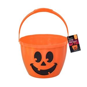 Orange Trick Or Treat Bucket