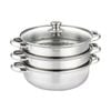 Toque 3-Layer Stainless Steel Steamer 26CM