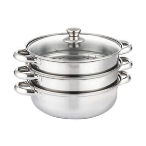 Toque 3-Layer Stainless Steel Steamer 26CM