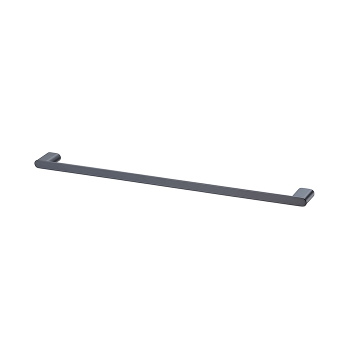 Oliveri 650mm Matte Black Madrid Single Towel Rail