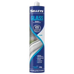 Selleys 310g Clear Glass Silicone