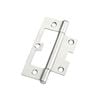 Lane 90 x 54 x 1.6mm Polished Chrome Easy Fit Fixed Pin Hinge