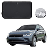 Front Windscreen Sun Shade for VolksWagen Tiguan 2016 - 2023 (Life, Elegance, R, R-Line) - Standard 150 x 85 cm - Black