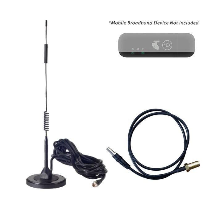 Telstra 4GX USB Modem Magnetic Base Mobile Antenna Booster (Mobile Broadband Not Included)
