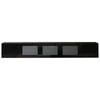 3m High Black Gloss Grandora TV Unit