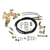 Calflow Universal DCOE Weber Style Carburetor Linkage Kit, Top Inline-Mount