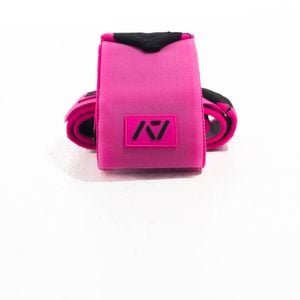 A7 Weightlifting Wrist Straps Pink - Flexi - 77cm