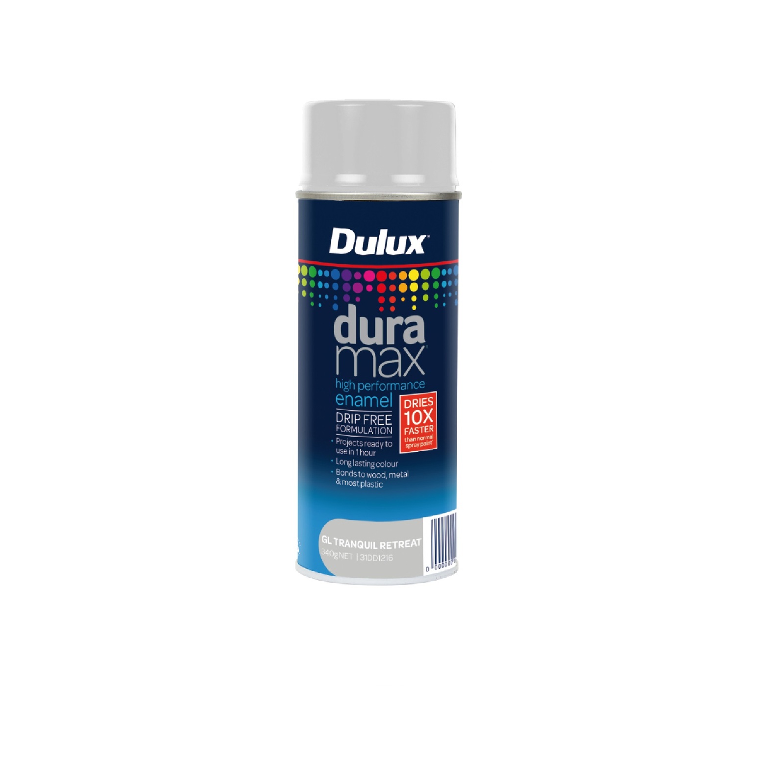 Dulux 340g Duramax Gloss Tranquil Retreat Spray Paint