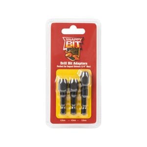 Snappy Bit 4.0 - 5.0mm Drill Bit Adapter Pack of 3